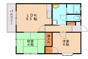 九産大前駅 徒歩7分 1階の物件間取画像